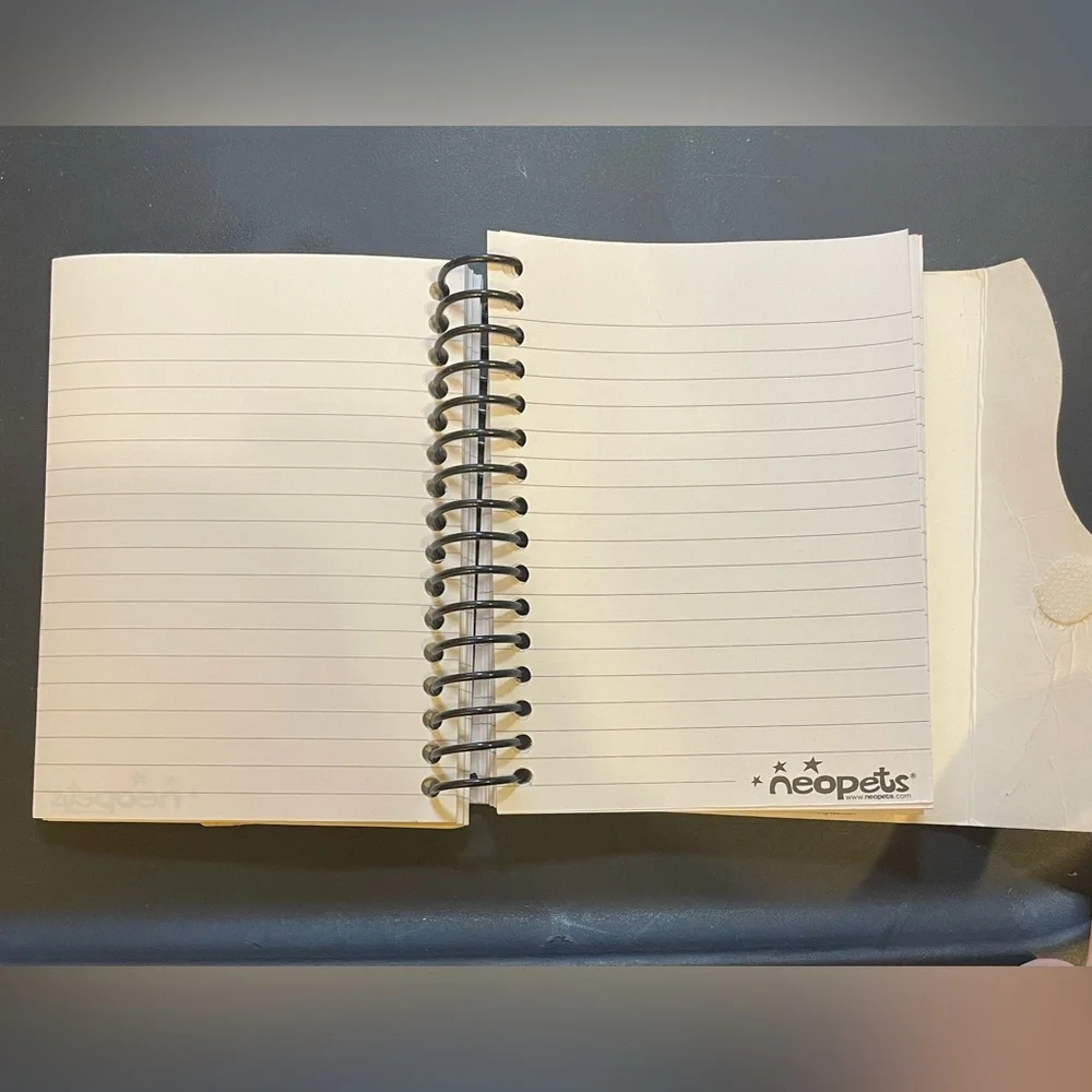 Neopets Disco Aisha Notebook, Vintage 2004 Rare